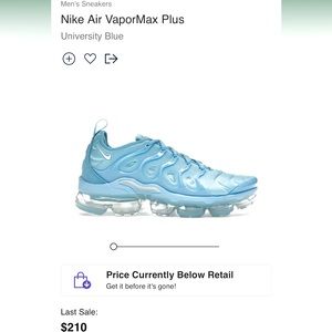 BRAND NEW VAPORMAX! Definitely a deal you can’t pass up!(O.B.O)